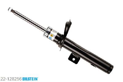 22-128256, Bilstein B4  Gas Schokdemper vooras rechts, Peugeot 607 (9D, 9U), "2.0,  2.0 HDi,  2.2 16V,  2.2 HDI,2.7 HDi 24V,  3.0 V6 24V", 02/2000-, with standard chassis, Standaard lengte, geschikt voor gebruik met verlagingsveren tot -30mm