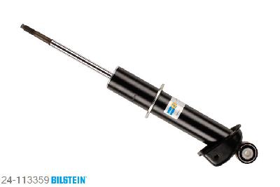 24-113359, Bilstein B4  Gas Schokdemper achteras, Porsche 911 (996), "3.4 Carrera 4,  3.6 Carrera 4,  3.6 Carrera 4S,3.6 Turbo 4,  3.6 Turbo 4S", 09/1997-08/2005, with sports suspension, mark: M 030 / Front axle serie production spring seat must be used, Standaard lengte, geschikt voor gebruik met verlagingsveren tot -30mm