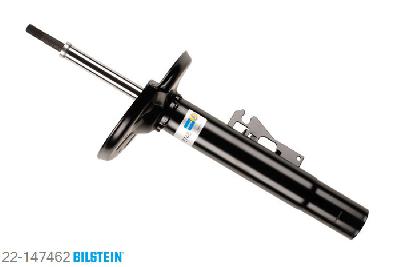 22-147462, Bilstein B4  Gas Schokdemper vooras, Porsche 911 (997), 3.6 Carrera,  3.8 Carrera S, 07/2004-, with sports suspension, without electronic suspension control, without PASM, Standaard lengte, geschikt voor gebruik met verlagingsveren tot -30mm