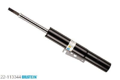 22-113344, Bilstein B4  Gas Schokdemper vooras, Porsche 911 Convertible (996), "3.4 Carrera 4,  3.6 Carrera 4,  3.6 Carrera 4S,3.6 Turbo 4,  3.6 Turbo 4S", 02/1998-08/2005, with sports suspension, mark: M30 / Front axle serie production spring seat must be used, Standaard lengte, geschikt voor gebruik met verlagingsveren tot -30mm