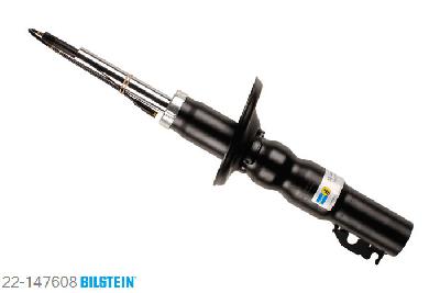 22-147608, Bilstein B4  Damptronic Schokdemper achteras, Porsche BOXSTER (987), 2.7,  2.9,  S 3.2,  S 3.4,  Spyder 3.4, 11/2004-, with electronic suspension control, with PASM