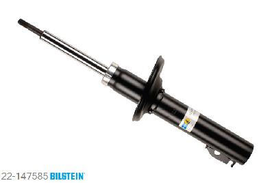 22-147585, Bilstein B4  Gas Schokdemper achteras, Porsche BOXSTER (987), 2.7,  2.9,  S 3.2,  S 3.4,  Spyder 3.4, 11/2004-, without electronic suspension control, without PASM, Standaard lengte, geschikt voor gebruik met verlagingsveren tot -30mm