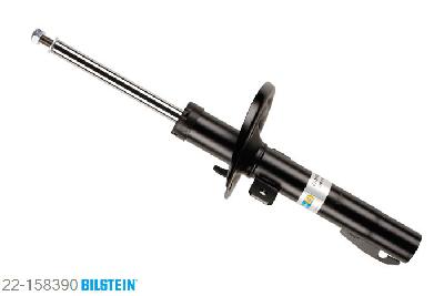 22-158390, Bilstein B4  Gas Schokdemper vooras, Renault GRAND SCeNIC II (JM0/1_), 1.5 dCi,  1.6,  1.9 dCi,  2.0,  2.0 dCi, 04/2004-, Standaard lengte, geschikt voor gebruik met verlagingsveren tot -30mm