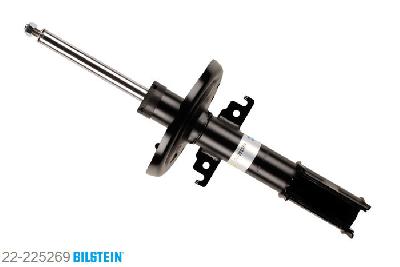 22-225269, Bilstein B4  Gas Schokdemper vooras, Renault GRAND SCeNIC III (JZ0/1_), "1.4 16V,  1.5 dCi,  1.6 16V,  1.6 16V Bifuel,1.6 dCi,  1.9 dCi,  2.0 16V,  2.0 dCi", 02/2009-, with standard chassis, Standaard lengte, geschikt voor gebruik met verlagingsveren tot -30mm