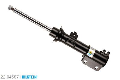 22-046871, Bilstein B4  Gas Schokdemper vooras, Renault LAGUNA Grandtour (K56_), "1.6 16V,  1.8,  1.8 16V,  1.9 dCi,  1.9 dTi,2.0,  2.0 16V,  2.2 D,  2.2 dT,  3.0", 02/1996-03/2001, Rear axle without ride height adjustment, Standaard lengte, geschikt voor gebruik met verlagingsveren tot -30mm