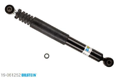 19-061252, Bilstein B4  Gas Schokdemper achteras, Renault MEGANE I (BA0/1_), "1.4 16V,  1.4 e,  1.4 Eco,  1.6,  1.6 16V,1.6 e,  1.6 i,  1.6 LPG,  1.8 16V,  1.9 D,1.9 D Eco,  1.9 dCi,  1.9 dT,  1.9 dTi,1.9 TDI,  2.0 i", 01/1996-08/2003, Front axle fixing hole pitches 54 mm, Standaard lengte, geschikt voor gebruik met verlagingsveren tot -30mm