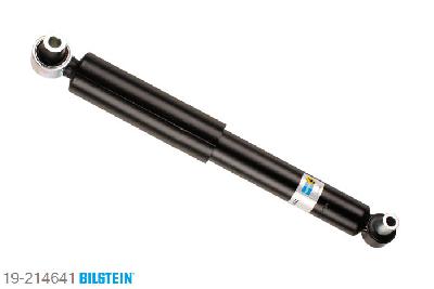 19-214641, Bilstein B4  Gas Schokdemper achteras, Renault MEGANE I Grandtour (KA0/1_), "1.4 16V,  1.4 e,  1.6 16V,  1.6 e,  1.8 16V,1.9 D,  1.9 dCi,  1.9 dTi", 03/1999-08/2003, Front axle fixing hole pitches 54 mm, Standaard lengte, geschikt voor gebruik met verlagingsveren tot -30mm