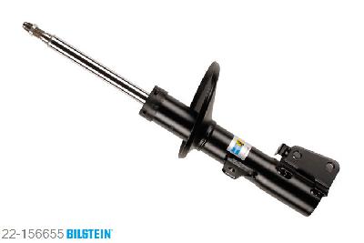 22-156655, Bilstein B4  Gas Schokdemper vooras links, Renault TWINGO (C06_), 1.2, 05/1996-, Front axle 09/00-> 03/01, Standaard lengte, geschikt voor gebruik met verlagingsveren tot -30mm