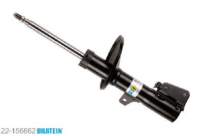 22-156662, Bilstein B4  Gas Schokdemper vooras rechts, Renault TWINGO (C06_), 1.2 16V, 01/2001-, Rear axle -> 03/01, Standaard lengte, geschikt voor gebruik met verlagingsveren tot -30mm