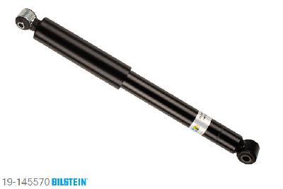 19-145570, Bilstein B4  Gas Schokdemper achteras, Seat LEON (1M1), 1.8 20V T 4,  1.8 Turbo 4x4,  1.9 TDI Syncro, 11/1999-06/2006, with standard chassis, Standaard lengte, geschikt voor gebruik met verlagingsveren tot -30mm