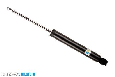19-127439, Bilstein B4  Gas Schokdemper achteras, Seat TOLEDO III (5P2), "1.6,  1.8 TFSI,  1.9 TDI,  2.0 FSI,  2.0 TDI,2.0 TFSI", 04/2004-05/2009, with sports suspension / Front axle strutdiameter 55 mm, Standaard lengte, geschikt voor gebruik met verlagingsveren tot -30mm