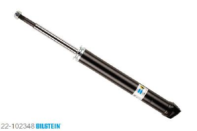 22-102348, Bilstein B4  Gas Schokdemper vooras, Smart CABRIO, 0.6, 03/2000-01/2004, with leaf-spring suspension, Standaard lengte, geschikt voor gebruik met verlagingsveren tot -30mm
