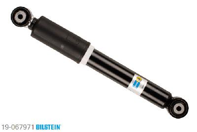 19-067971, Bilstein B4  Gas Schokdemper achteras, Smart FORTWO cabrio, 0.7,  0.8 CDI, 01/2004-01/2007, with coil-spring suspension / Front axle serie production spring seat must be used, Standaard lengte, geschikt voor gebruik met verlagingsveren tot -30mm