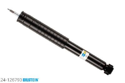 24-126793, Bilstein B4  Gas Schokdemper achteras, Smart FORTWO Coupe, 0.8 CDi,  1.0,  1.0 Turbo, 01/2007-, Front axle serie production spring seat must be used, Standaard lengte, geschikt voor gebruik met verlagingsveren tot -30mm