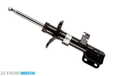 22-156365, Bilstein B4  Gas Schokdemper vooras rechts, Toyota AVENSIS Saloon (T25), "1.6 VVT-i,  1.8,  2.0,  2.0 D-4D,  2.2 D-4D,2.2 D-CAT,  2.2 TD,  2.4", 04/2003-11/2008, Standaard lengte, geschikt voor gebruik met verlagingsveren tot -30mm