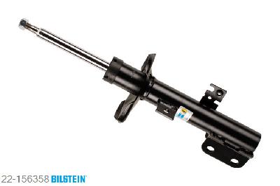 22-156358, Bilstein B4  Gas Schokdemper vooras links, Toyota AVENSIS Saloon (T25), "1.6 VVT-i,  1.8,  2.0,  2.0 D-4D,  2.2 D-4D,2.2 D-CAT,  2.2 TD,  2.4", 04/2003-11/2008, Standaard lengte, geschikt voor gebruik met verlagingsveren tot -30mm