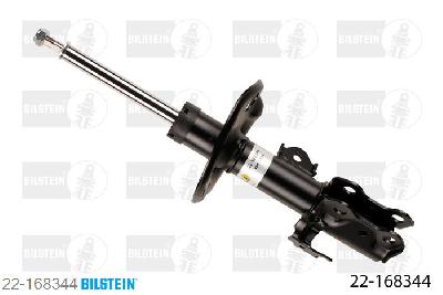22-168344, Bilstein B4  Gas Schokdemper vooras rechts, Toyota COROLLA Saloon, "1.33,  1.4 D-4D,  1.6,  1.6 Dual VVTi,1.8 VVTL-i,  2.0 D-4D,  2.0 VVTi", 01/2007-, with standard chassis, Standaard lengte, geschikt voor gebruik met verlagingsveren tot -30mm