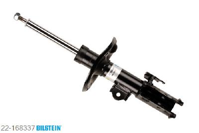 22-168337, Bilstein B4  Gas Schokdemper vooras links, Toyota COROLLA Saloon, "1.33,  1.4 D-4D,  1.6,  1.6 Dual VVTi,1.8 VVTL-i,  2.0 D-4D,  2.0 VVTi", 01/2007-, with standard chassis, Standaard lengte, geschikt voor gebruik met verlagingsveren tot -30mm
