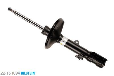 22-151094, Bilstein B4  Gas Schokdemper vooras links, Toyota RAV 4 II (XA2), "1.8 VVTi,  2.0 D-4D 4WD,  2.0 VVTi 4WD,2.4 VVTi,  2.4 VVTi 4x4", 06/2000-11/2005, Standaard lengte, geschikt voor gebruik met verlagingsveren tot -30mm