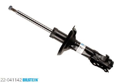 22-041142, Bilstein B4  Gas Schokdemper vooras, VW GOLF III (1H1), "1.3 CL,  1.4,  1.6,  1.8,  1.9 D,  1.9 TD,GTD,1.9 TDI,  2.0", 08/1991-08/1997, for vehicles with Basisachse only, Standaard lengte, geschikt voor gebruik met verlagingsveren tot -30mm