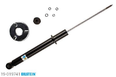 19-019741, Bilstein B4  Gas Schokdemper achteras, VW GOLF III (1H1), "1.3 CL,  1.4,  1.6,  1.8,  1.9 D,  1.9 TD,GTD,1.9 TDI,  2.0", 08/1991-08/1997, for vehicles with Basisachse only, Standaard lengte, geschikt voor gebruik met verlagingsveren tot -30mm