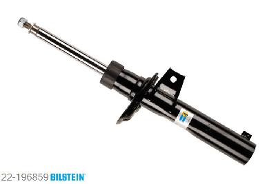 22-196859, Bilstein B4  Gas Schokdemper vooras, VW SHARAN (7N), "1.4 TSI,  1.8 TSI,  2.0 TDI,  2.0 TDI 4motion,2.0 TSI", 05/2010-, with standard chassis, without electronic suspension control / Rear axle without ride height adjustment, Standaard lengte, geschikt voor gebruik met verlagingsveren tot -30mm