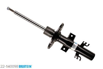 22-140098, Bilstein B4  Gas Schokdemper vooras, VW TRANSPORTER V Box (7HA, 7HH, 7EA, 7EH), "1.9 TDI,  2.0,  2.0 BiTDI,  2.0 BiTDI 4motion,2.0 TDI,  2.0 TDI 4motion,  2.0 TSI,2.0 TSI 4motion,  2.5 TDI,  2.5 TDI 4motion,3.2 4motion,  3.2 V6", 02/2004-, without sport chassis, not for: 1BV / Front axle not for: 1BH, Standaard lengte, geschikt voor gebruik met verlagingsveren tot -30mm