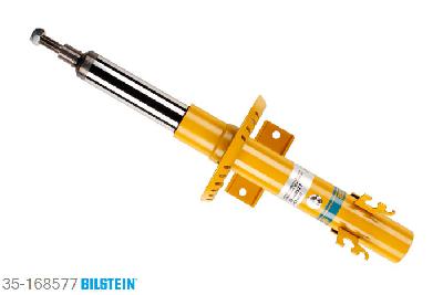 35-168577, Bilstein B8  Sprint - 20mm ingekorte sport Schokdemper vooras, Audi A1 Sportback (8XA), 1.2 TFSI,  1.4 TFSI,  1.6 TDI,  2.0 TDI, 09/2011- Geschikt voor gebruik met verlagingsveren tot -60mm