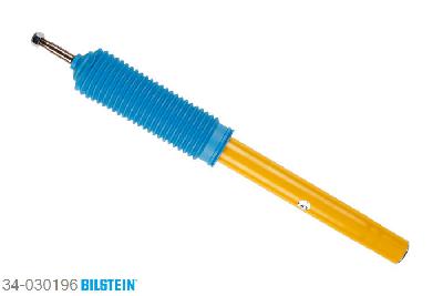 34-030196, Bilstein B8  Sprint - 20mm ingekorte sport Schokdemper vooras, BMW 5 (E34), 530 i V8,  540 i V8, 09/1992-09/1995, with M-technics, without ride height adjustment / Rear axle charakteristic: 120/50, Height Adjustable, firmer setting Geschikt voor gebruik met verlagingsveren tot -60mm
