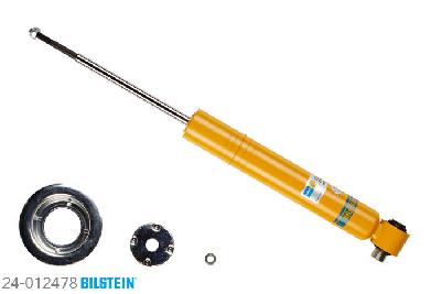 24-012478, Bilstein B8  Sprint - 20mm ingekorte sport Schokdemper achteras, BMW 5 (E34), 530 i V8,  540 i V8, 09/1992-09/1995, with M-technics, without ride height adjustment / Rear axle charakteristic: 120/50, Height Adjustable, firmer setting Geschikt voor gebruik met verlagingsveren tot -60mm