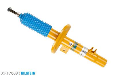 35-176893, Bilstein B8  Sprint - 20mm ingekorte sport Schokdemper vooras links, Citroen C3, "1.0 VTi 68,  1.1,  1.1 BiFuel,  1.2 VTi 82,1.4,  1.4 16V,  1.4 Flex,  1.4 HDi,1.6 16V,  1.6 Flex,  1.6 HDi,  1.6 HDi 115", 11/2009-, Front axle strutdiameter 47 mm Geschikt voor gebruik met verlagingsveren tot -60mm