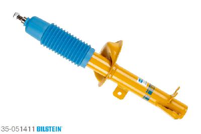 35-051411, Bilstein B8  Sprint - 20mm ingekorte sport Schokdemper vooras links, Ford FOCUS (DAW, DBW), "1.4 16V,  1.6 16V,  1.8 16V,  1.8 DI / TDDi,1.8 TDCi,  1.8 Turbo DI / TDDi,  2.0 16V,ST170", 10/1998-11/2004 Geschikt voor gebruik met verlagingsveren tot -60mm
