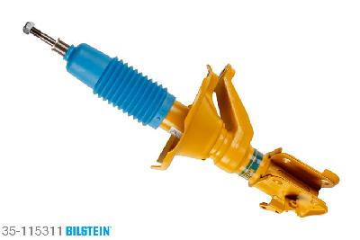 35-115311, Bilstein B8  Sprint - 20mm ingekorte sport Schokdemper vooras links, Honda CIVIC VII Hatchback (EU, EP, ES), 1.6 i,  1.7,  1.7 CTDi,  2.0 i Sport, 01/2000-09/2005, Front axle thread: M16 Geschikt voor gebruik met verlagingsveren tot -60mm