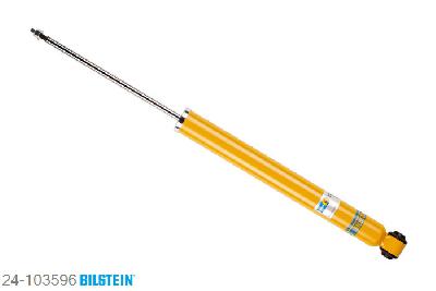 24-103596, Bilstein B8  Sprint - 20mm ingekorte sport Schokdemper achteras, Mazda 2 (DY), 1.25,  1.4,  1.4 CD,  1.6, 04/2003-, with standard chassis, with sports suspension Geschikt voor gebruik met verlagingsveren tot -60mm