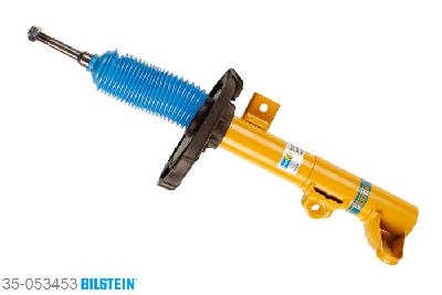 35-053453, Bilstein B8  Sprint - 20mm ingekorte sport Schokdemper vooras, Mercedes CLK Convertible (A209), "200 CGI,  200 Kompressor,  240,  280,  320,320 CDI,  350,  500,  55 AMG,  63 AMG", 02/2003-03/2010, Spacers required for several wheel/tyre combinations, with sports suspension Geschikt voor gebruik met verlagingsveren tot -60mm