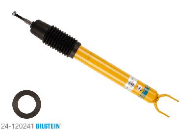 24-120241, Bilstein B8  Sprint - 20mm ingekorte sport Schokdemper vooras, Mercedes CLS (C219), "280,  300,  320 CDI,  350,  350 CDI,  350 CGI,500,  CLS 55 AMG,  CLS 550,  CLS 63 AMG", 04/2006-, with sports suspension, without Airmatic DC Geschikt voor gebruik met verlagingsveren tot -60mm