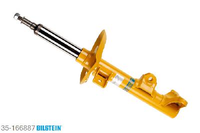 35-166887, Bilstein B8  Sprint - 20mm ingekorte sport Schokdemper vooras, Mercedes E-CLASS (W212), E 200 L CGI,  E 300 L, 06/2010-, without Airmatic DC, mark: Avantgarde, with AMG Sports Package Geschikt voor gebruik met verlagingsveren tot -60mm