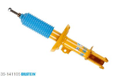 35-141105, Bilstein B8  Sprint - 20mm ingekorte sport Schokdemper vooras rechts, Opel CORSA C (F08, F68), "1.0,  1.2,  1.2 Twinport,  1.3 CDTI,  1.4,1.4 Twinport,  1.6,  1.7 CDTI,  1.7 DI,1.7 DTI,  1.8", 09/2000-, with standard chassis / Rear axle thread: M10 Geschikt voor gebruik met verlagingsveren tot -60mm