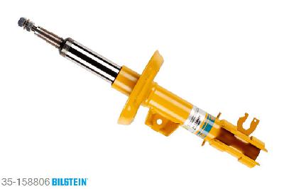 35-158806, Bilstein B8  Sprint - 20mm ingekorte sport Schokdemper vooras rechts, Opel CORSA D, 1.6 Turbo, 06/2011-, Front axle Length: 543 mm / Rear axle Length: 645 mm Geschikt voor gebruik met verlagingsveren tot -60mm