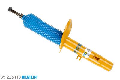 35-225119, Bilstein B8  Sprint - 20mm ingekorte sport Schokdemper vooras rechts, Peugeot 208, 1.0,  1.2,  1.4,  1.4 HDi,  1.6,  1.6 HDi, 03/2012-, with sports suspension / Front axle strutdiameter 47 mm, mark: 20mm Sway Bars Geschikt voor gebruik met verlagingsveren tot -60mm