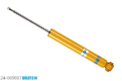 24-069687, Bilstein B8  Sprint - 20mm ingekorte sport Schokdemper achteras, Peugeot 307 SW (3H), "1.4,  1.4 16V,  1.6 16V,  1.6 BioFlex,  1.6 D,1.6 HDi 110,  2.0 16V,  2.0 HDI 110,2.0 HDi 135,  2.0 HDI 90", 03/2002- Geschikt voor gebruik met verlagingsveren tot -60mm