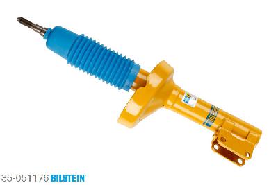 35-051176, Bilstein B8  Sprint - 20mm ingekorte sport Schokdemper vooras, Renault CLIO II (BB0/1/2_, CB0/1/2_), "1.0,  1.0 Flex,  1.2,  1.2 16V,  1.2 LPG,  1.4,1.4 16V,  1.5 D,  1.5 dCi,  1.6,  1.6 16V,1.6 Flex,  1.6 Hi-Flex,  1.9 D,  1.9 dTi", 12/1999-05/2005, Front axle fixing hole pitches 58 mm Geschikt voor gebruik met verlagingsveren tot -60mm