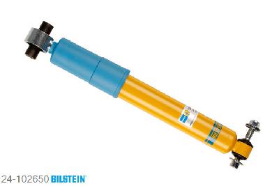 24-102650, Bilstein B8  Sprint - 20mm ingekorte sport Schokdemper achteras, Renault MEGANE II Saloon (LM0/1_), "1.4,  1.5 dCi,  1.6,  1.6 16V,  1.6 Hi-Flex,1.9 dCi,  2.0,  2.0 DCi Dynamic", 09/2003-, with sports suspension Geschikt voor gebruik met verlagingsveren tot -60mm