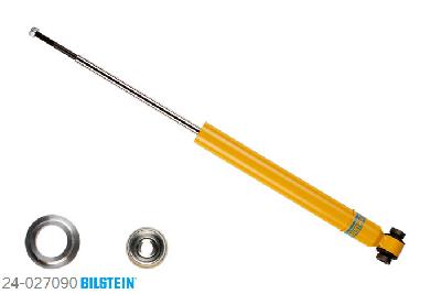 24-027090, Bilstein B8  Sprint - 20mm ingekorte sport Schokdemper achteras, Saab 9-5 Estate (YS3E), 2.0 t,  2.3 t,  2.3 Turbo,  3.0 TiD,  3.0 V6t, 10/1998-, -> CH.Nr.: - YS3ES55CD1 / Front axle fixing hole pitches 58 mm Geschikt voor gebruik met verlagingsveren tot -60mm