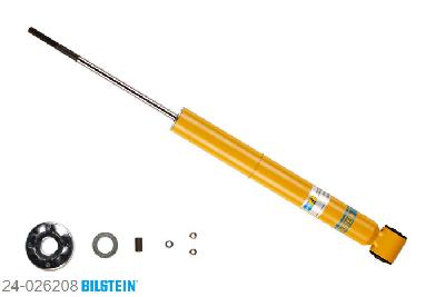 24-026208, Bilstein B8  Sprint - 20mm ingekorte sport Schokdemper achteras, Seat CORDOBA Hatchback (6K2), "1.0,  1.0 16V,  1.4,  1.4 16V,  1.6,1.8 T 20V Cupra,  1.9 SDI,  1.9 TDI", 06/1999-10/2002 Geschikt voor gebruik met verlagingsveren tot -60mm