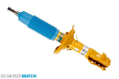 35-043928, Bilstein B8  Sprint - 20mm ingekorte sport Schokdemper vooras, Seat IBIZA II (6K1), "1.0,  1.0 i,  1.3 i,  1.4,  1.4 i,  1.4 i 16V,1.6 i,  1.8 i,  1.8 i 16V,  1.9 D,  1.9 SDI,1.9 TD,  1.9 TDI,  2.0 i,  2.0 i 16V", 03/1993-08/1999, for vehicles with Plusachse only / Front axle mono-tube Geschikt voor gebruik met verlagingsveren tot -60mm