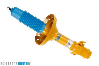 35-118343, Bilstein B8  Sprint - 20mm ingekorte sport Schokdemper vooras rechts, Subaru LEGACY IV Estate (B13_), "2.0,  2.0 D,  2.0 Turbo AWD,  2.0 Turbo HP AWD,2.0 Turbo R AWD,  2.5,  2.5 STI AWD,2.5 T AWD,  2.5 Turbo R,  3.0", 09/2003-, without off-road suspension, mark: BP, not for: Outback Geschikt voor gebruik met verlagingsveren tot -60mm
