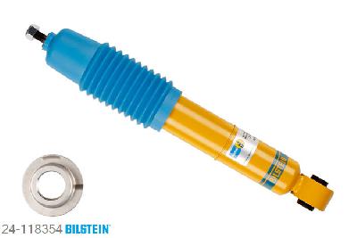 24-118354, Bilstein B8  Sprint - 20mm ingekorte sport Schokdemper achteras, Subaru LEGACY IV Estate (B13_), "2.0,  2.0 D,  2.0 Turbo AWD,  2.0 Turbo HP AWD,2.0 Turbo R AWD,  2.5,  2.5 STI AWD,2.5 T AWD,  2.5 Turbo R,  3.0", 09/2003-, without off-road suspension, mark: BP, not for: Outback Geschikt voor gebruik met verlagingsveren tot -60mm