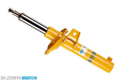 35-229919, Bilstein B8  Sprint - 20mm ingekorte sport Schokdemper vooras, VW GOLF VII Variant, 1.2 TSI,  1.4 TSI,  1.6 TDI,  2.0 TDI, 07/2013-, without electronic suspension control, mark: G02, 0N1, rigid axle / Front axle strutdiameter 55 mm Geschikt voor gebruik met verlagingsveren tot -60mm