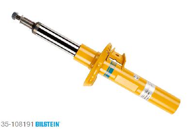 35-108191, Bilstein B8  Sprint - 20mm ingekorte sport Schokdemper vooras, VW JETTA III (1K2), "1.4 TSI,  1.6,  1.6 FSI,  1.6 MultiFuel,1.6 TDI,  1.9 TDI,  2.0,  2.0 FSI,  2.0 TDI,2.0 TDI 16V,  2.0 TFSI,  2.5,  2.5 FSI,2.8 VR6", 01/2006-10/2010, mark: G47, G56 / Front axle strutdiameter 55 mm Geschikt voor gebruik met verlagingsveren tot -60mm